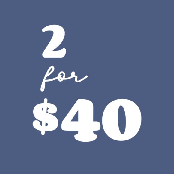 Check out my 2 for $40 items! - Picture 1 of 1